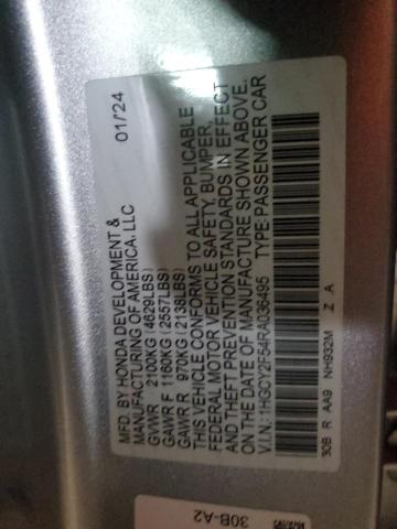 2024 HONDA ACCORD HYB #3293626393