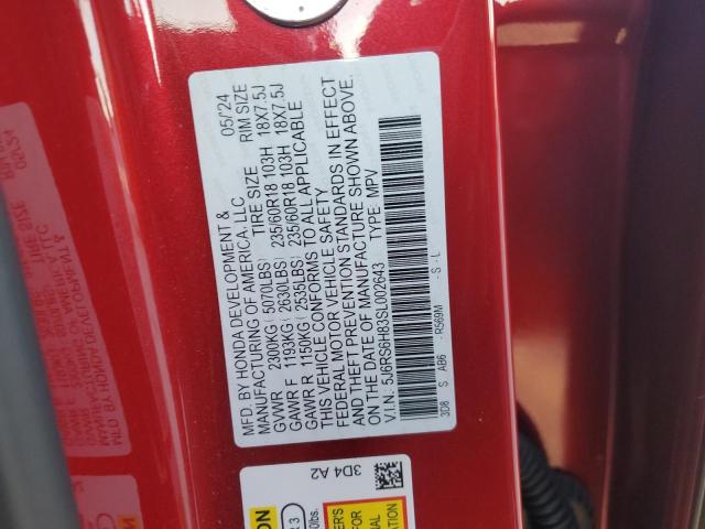 2025 HONDA CR-V SPORT - 5J6RS6H83SL002643