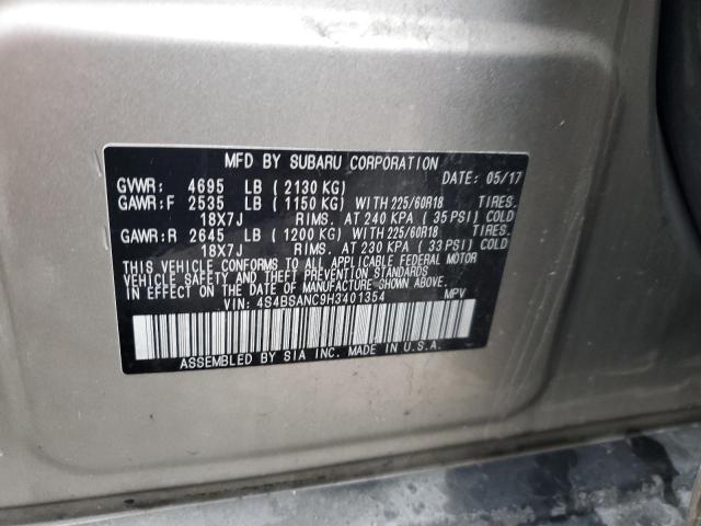 2017 SUBARU OUTBACK 2. - 4S4BSANC9H3401354