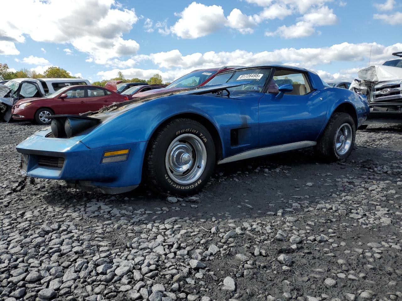  Salvage Chevrolet Corvette