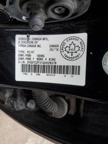 2016 HONDA CIVIC LX - 2HGFC2F51GH028378