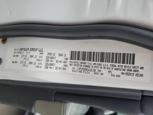 2014 JEEP CHEROKEE L - 1C4PJMCBXEW125138