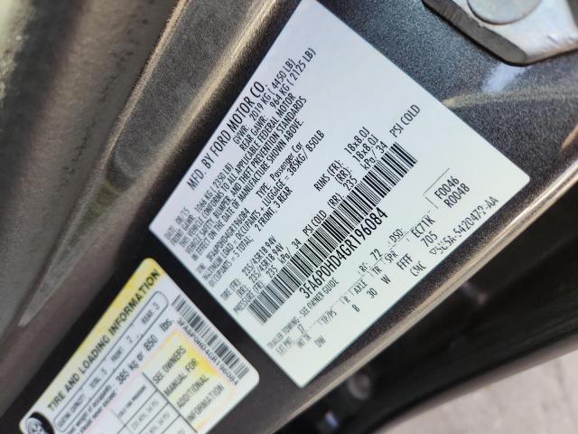 2016 FORD FUSION SE - 3FA6P0HD4GR196084