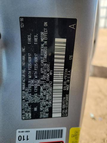 2017 TOYOTA SIENNA LE #3271096120