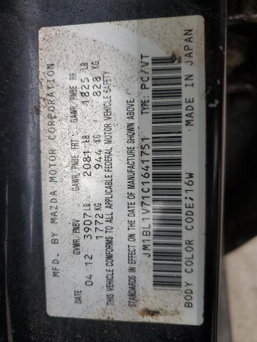 2012 MAZDA 3 I - JM1BL1V71C1641751