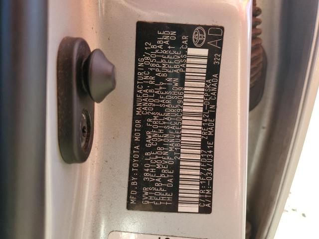 2013 TOYOTA COROLLA BA - 2T1BU4EE5DC929069