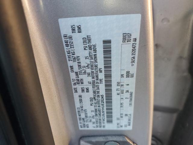 2017 FORD ESCAPE TITANIUM 1FMCU9J91HUE25245