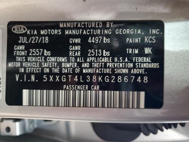 2019 KIA OPTIMA LX 5XXGT4L38KG286748