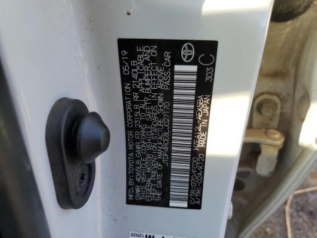 2020 TOYOTA COROLLA SE #3292666599