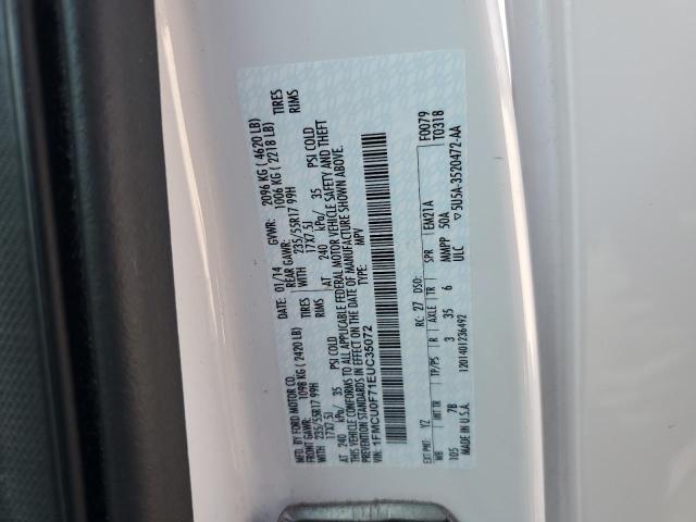 2014 FORD ESCAPE S - 1FMCU0F71EUC35072