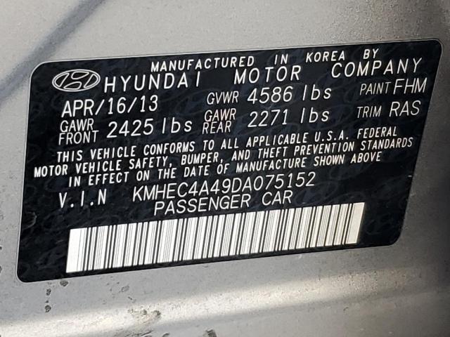 2013 HYUNDAI SONATA HYB - KMHEC4A49DA075152
