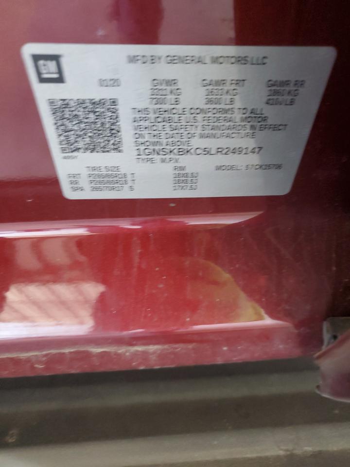 CHEVROLET TAHOE K1500 LT