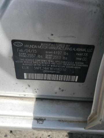 2015 HYUNDAI SONATA SE 5NPE24AF8FH180110