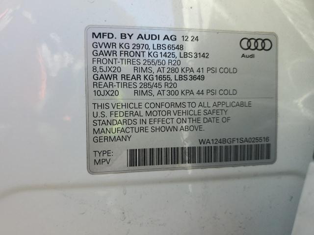 2025 AUDI Q6 E-TRON #3284930945