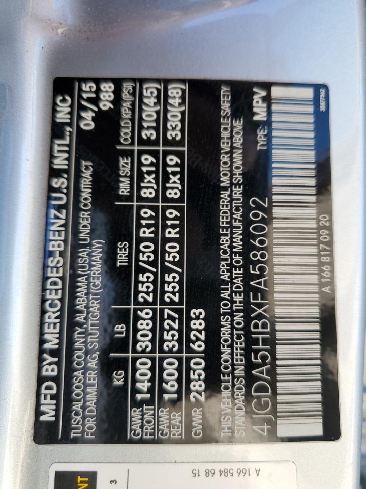 MERCEDES-BENZ M-CLASS 350 4MATIC