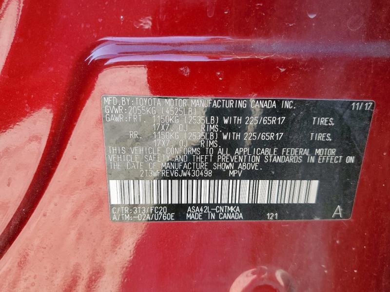 2018 TOYOTA RAV4 ADVEN #3303080759