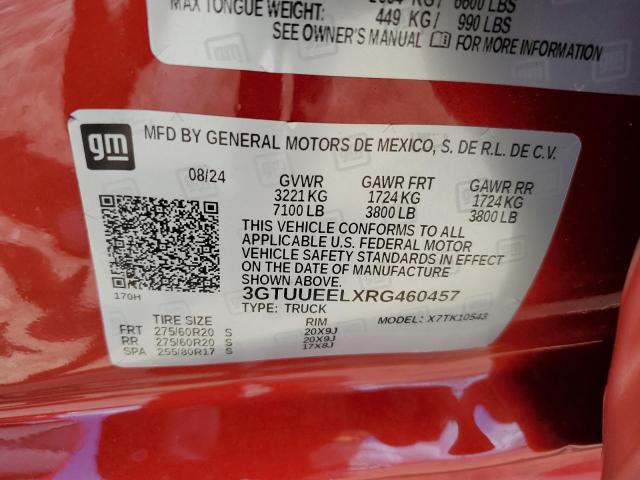 2024 GMC SIERRA K15 3GTUUEELXRG460457