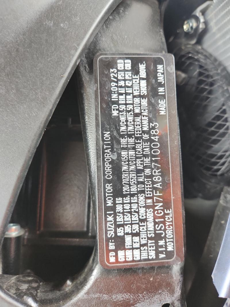 2024 SUZUKI GSX-R600 #3309656835