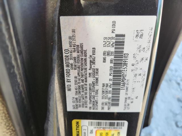 2014 FORD FUSION #3303809425