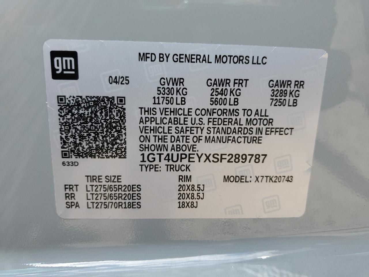 GMC SIERRA K2500 AT4