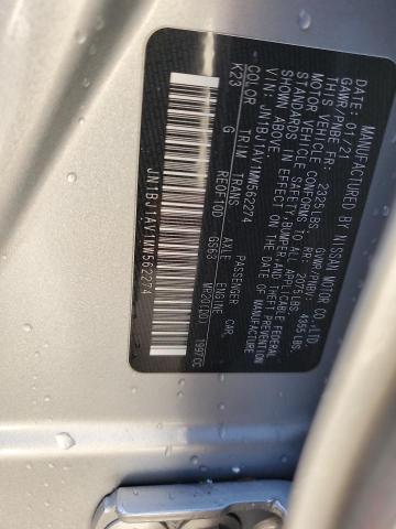 2021 NISSAN ROGUE SPOR - JN1BJ1AV1MW562274