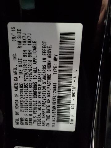 2015 HONDA CR-V TOURI - 5J6RM4H9XFL125885