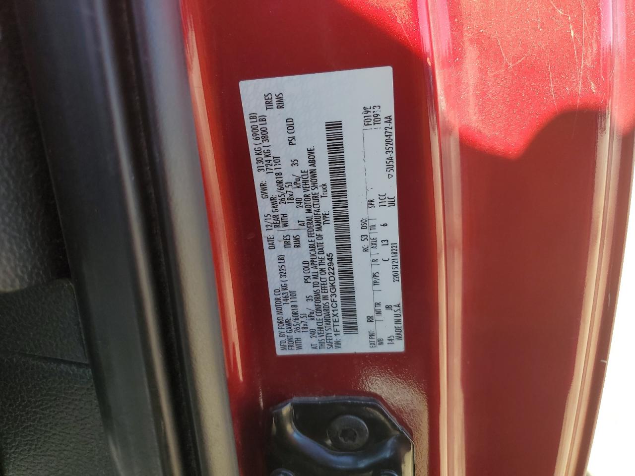 FORD F-150 SUPER CAB