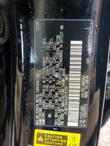 2010 LEXUS RX 450H - JTJBC1BA0A2018139