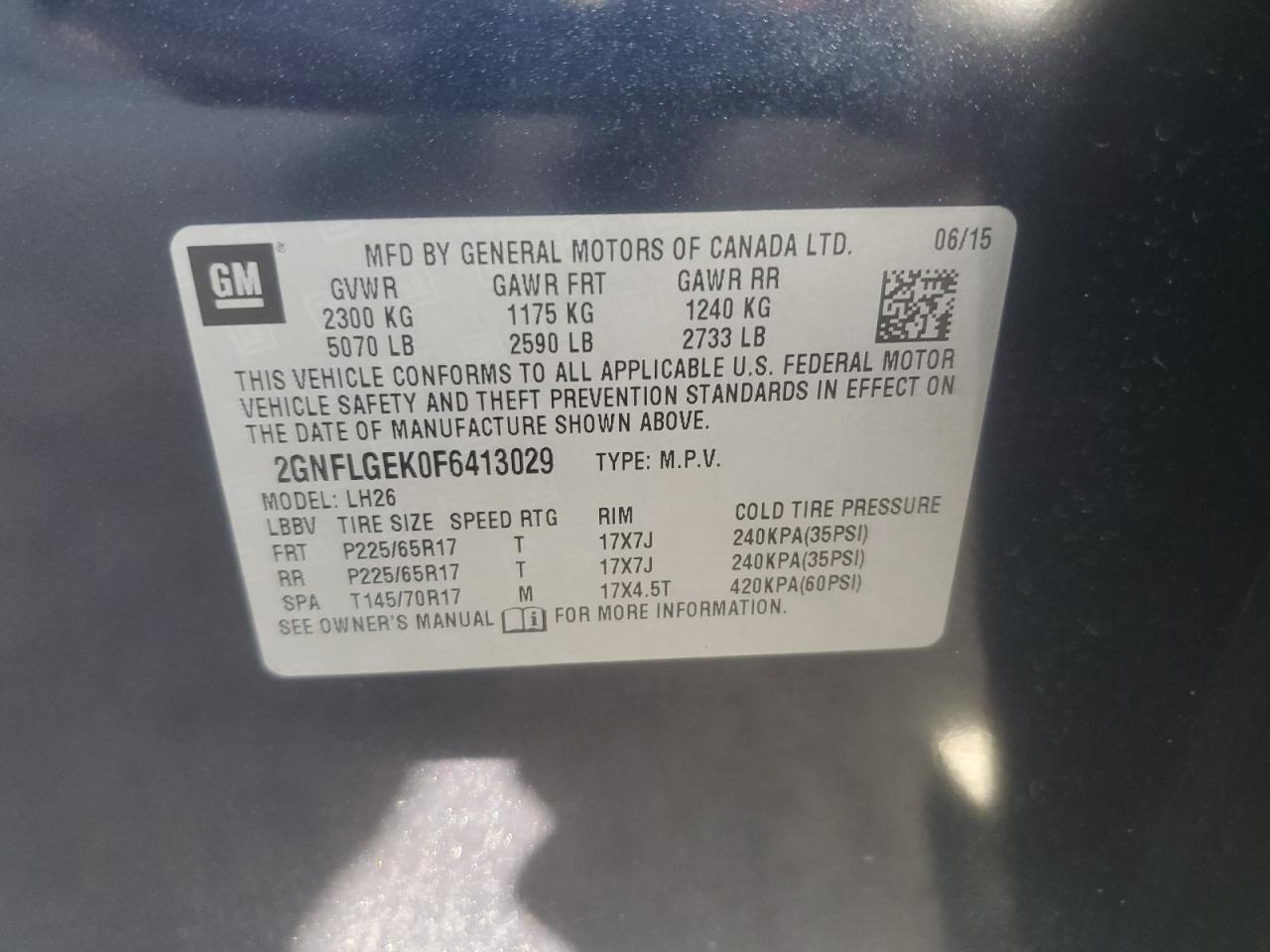 CHEVROLET EQUINOX LT