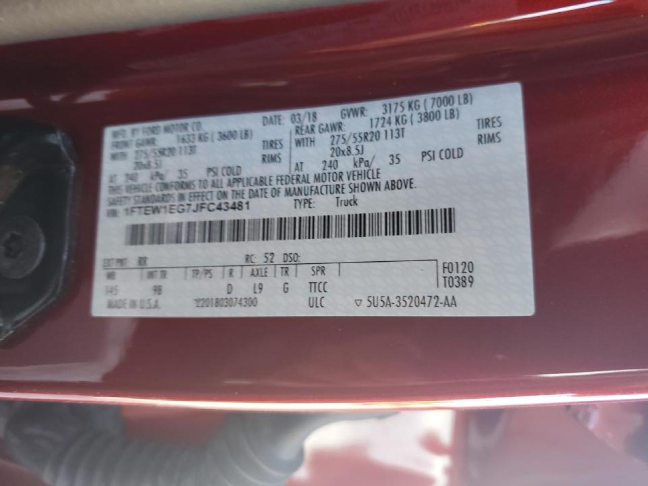 FORD F-150 SUPERCREW