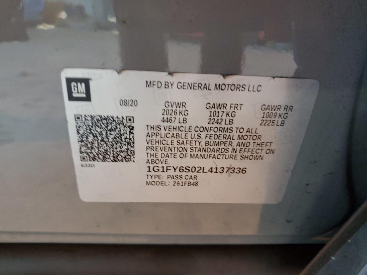 CHEVROLET BOLT EV LT