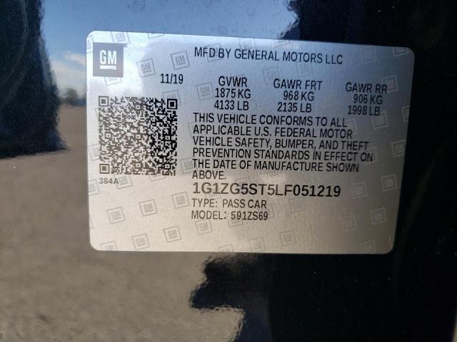 2020 CHEVROLET MALIBU RS #3263643775