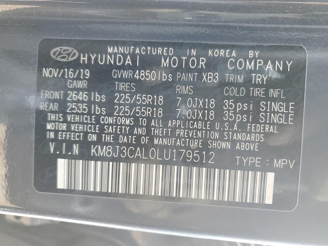 HYUNDAI TUCSON LIMITED