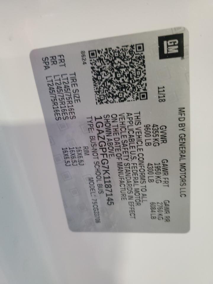 CHEVROLET EXPRESS LT