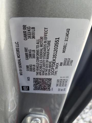 2025 CHEVROLET COLORADO Z - 1GCPTDEK3S1203551