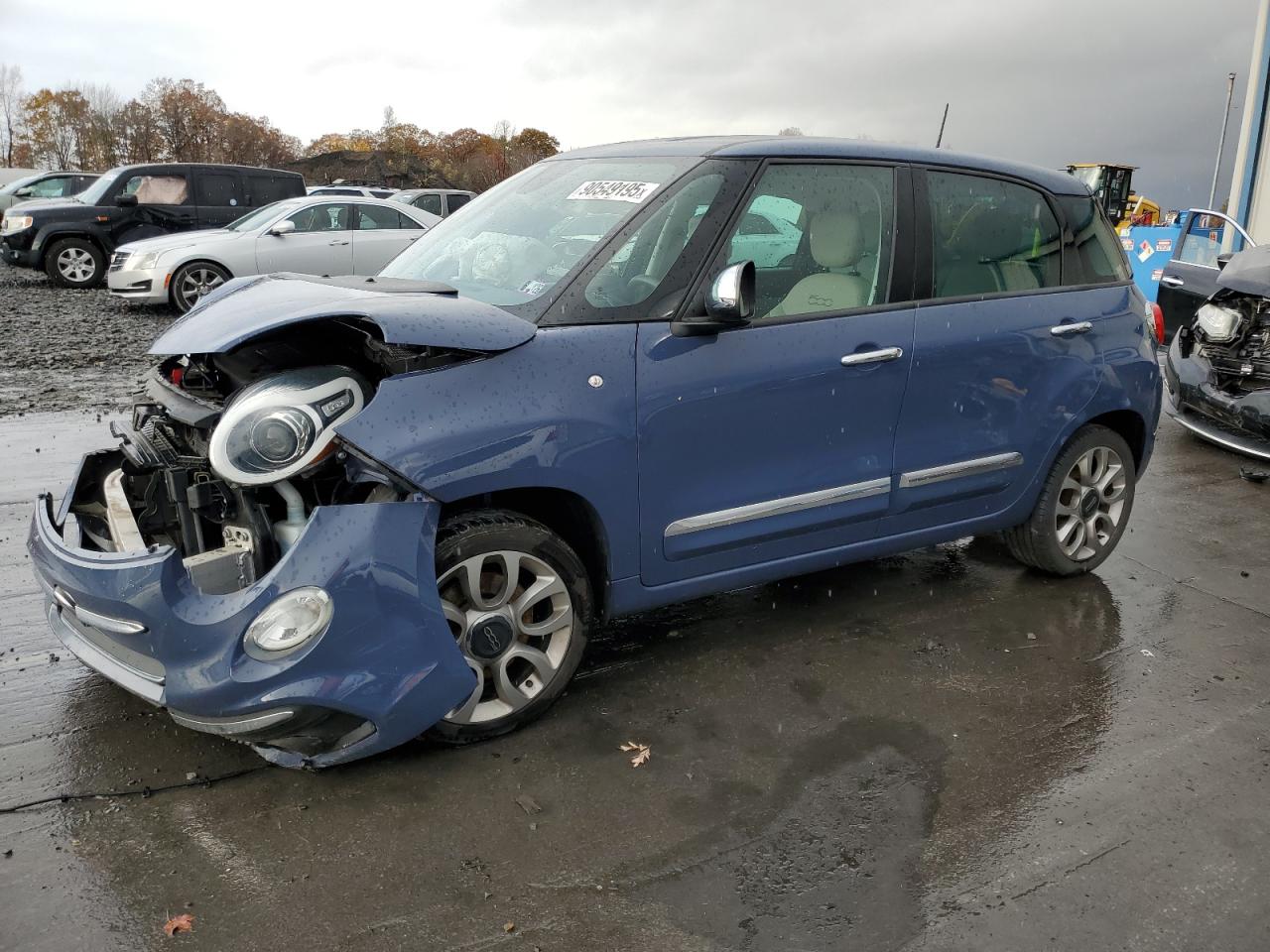 Lot #3286581164 2020 FIAT 500L LOUNG