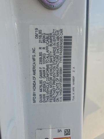 2019 HONDA ACCORD SPO - 1HGCV1F35KA155941