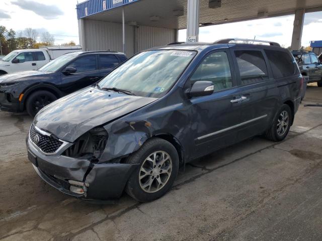2014 KIA SEDONA EX - KNDMH4C77E6565909