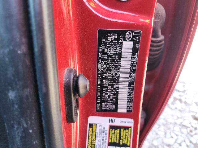 2016 TOYOTA COROLLA L 2T1BURHE3GC534997