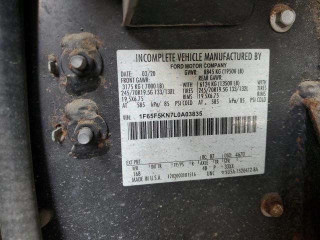 2020 FORD F59 #3304005641