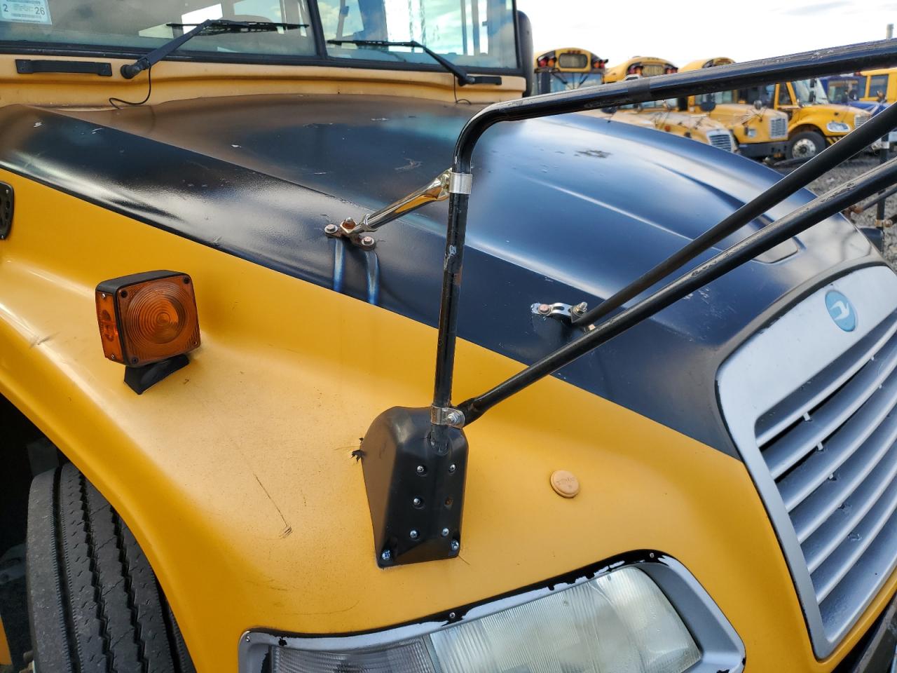 Lot #3276362813 2008 BLUE BIRD SCHOOL BUS