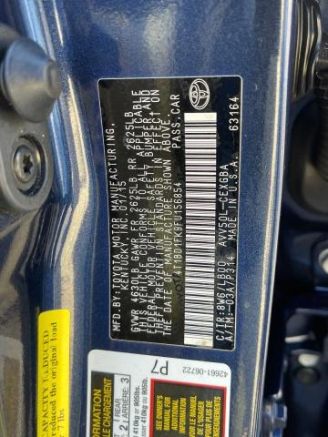 2015 TOYOTA CAMRY HYBR 4T1BD1FK9FU156854