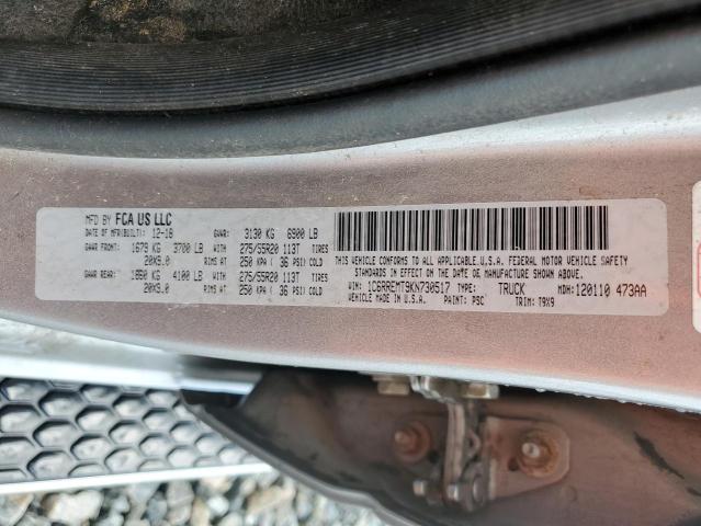 2019 RAM 1500 BIG H - 1C6RREMT9KN730517