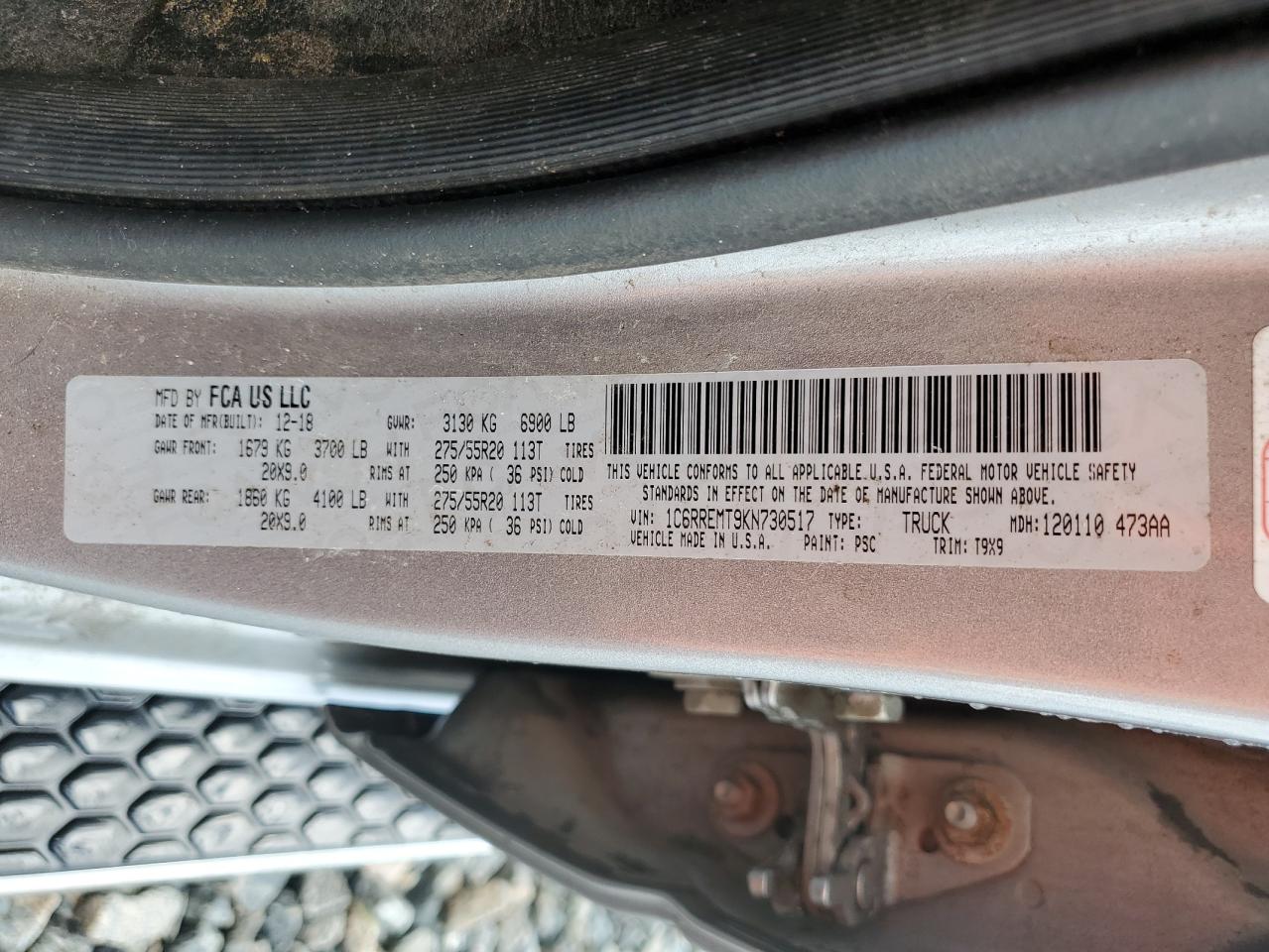 RAM 1500 BIG HORN/LONE STAR