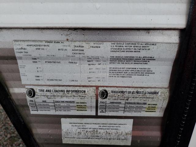 2014 WILDWOOD CHEROKEE #3305322311