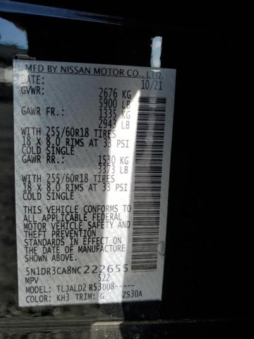 2022 NISSAN PATHFINDER #3297056543