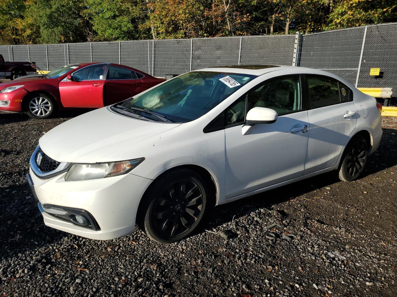 Lot #3302797929 2015 HONDA CIVIC EXL