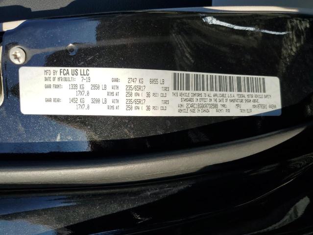 2019 CHRYSLER PACIFICA T - 2C4RC1BG6KR732589