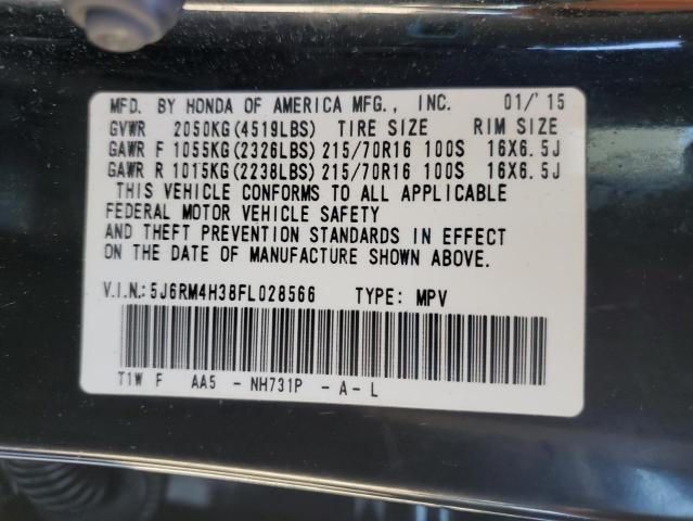 2015 HONDA CR-V LX - 5J6RM4H38FL028566