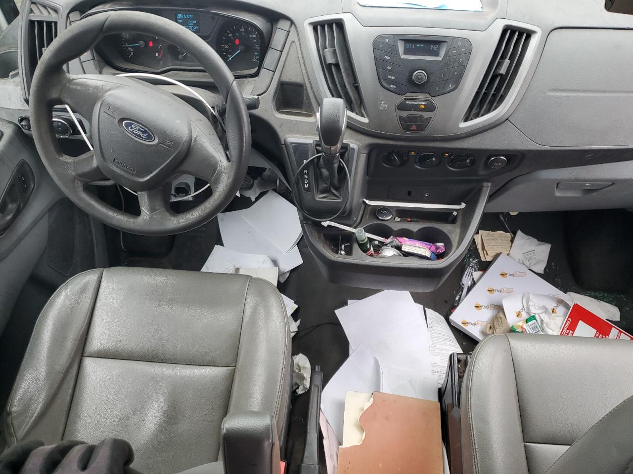 Lot #3301606625 2015 FORD TRANSIT T-